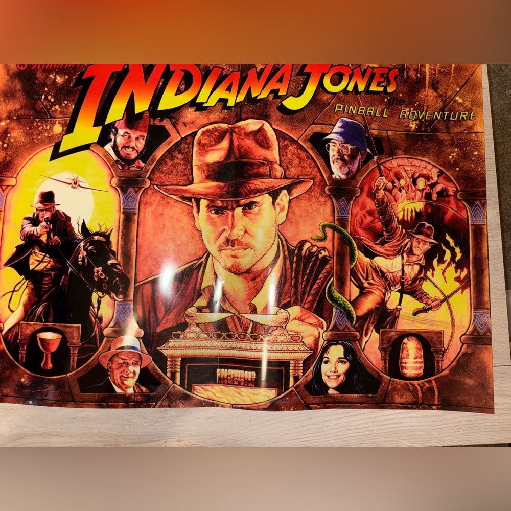 Indiana Jones Pinball Adventure Poster
